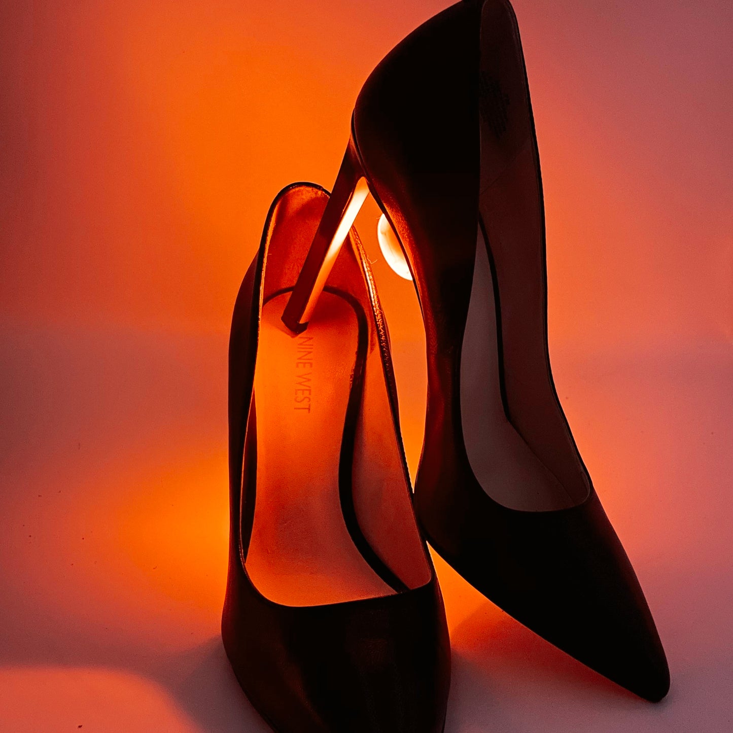 Blazing Orange Pump Lights